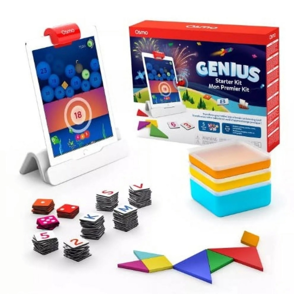 Osmo Genius Starter Kit for iPad 5 Hands-On Learning Games
